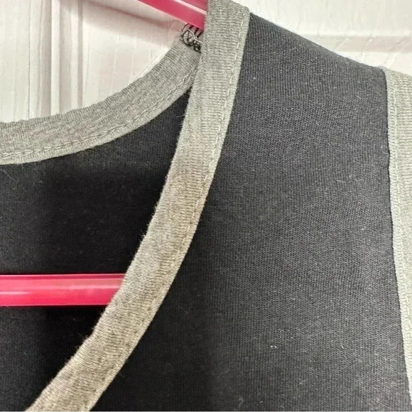 NTD Apparel Justice League Muscle Shirt / Tank Top Black & Grey Size XL - Picture 2 of 16